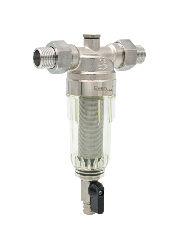 Self-cleaning filter 1/2