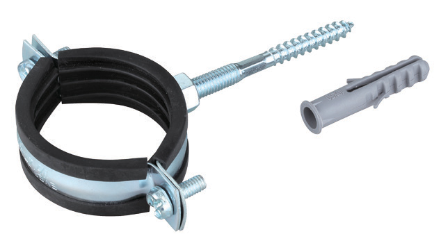 Pipe clamp with rubber 5