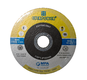 Rezný kotúč na nerez 115x1,6x22 mm