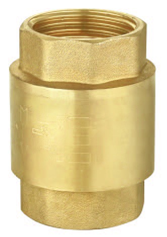 Check valve with plastic core 3/4